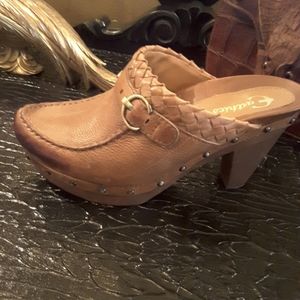 Earthies wooden clogs